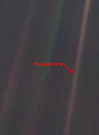 Planet Earth - The Pale Blue Dot